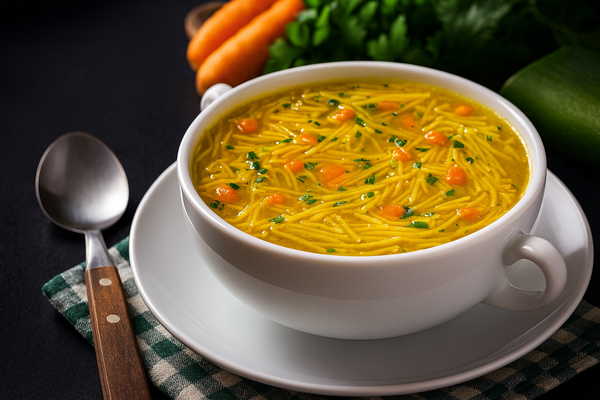 Vegetable Vermicelli Soup